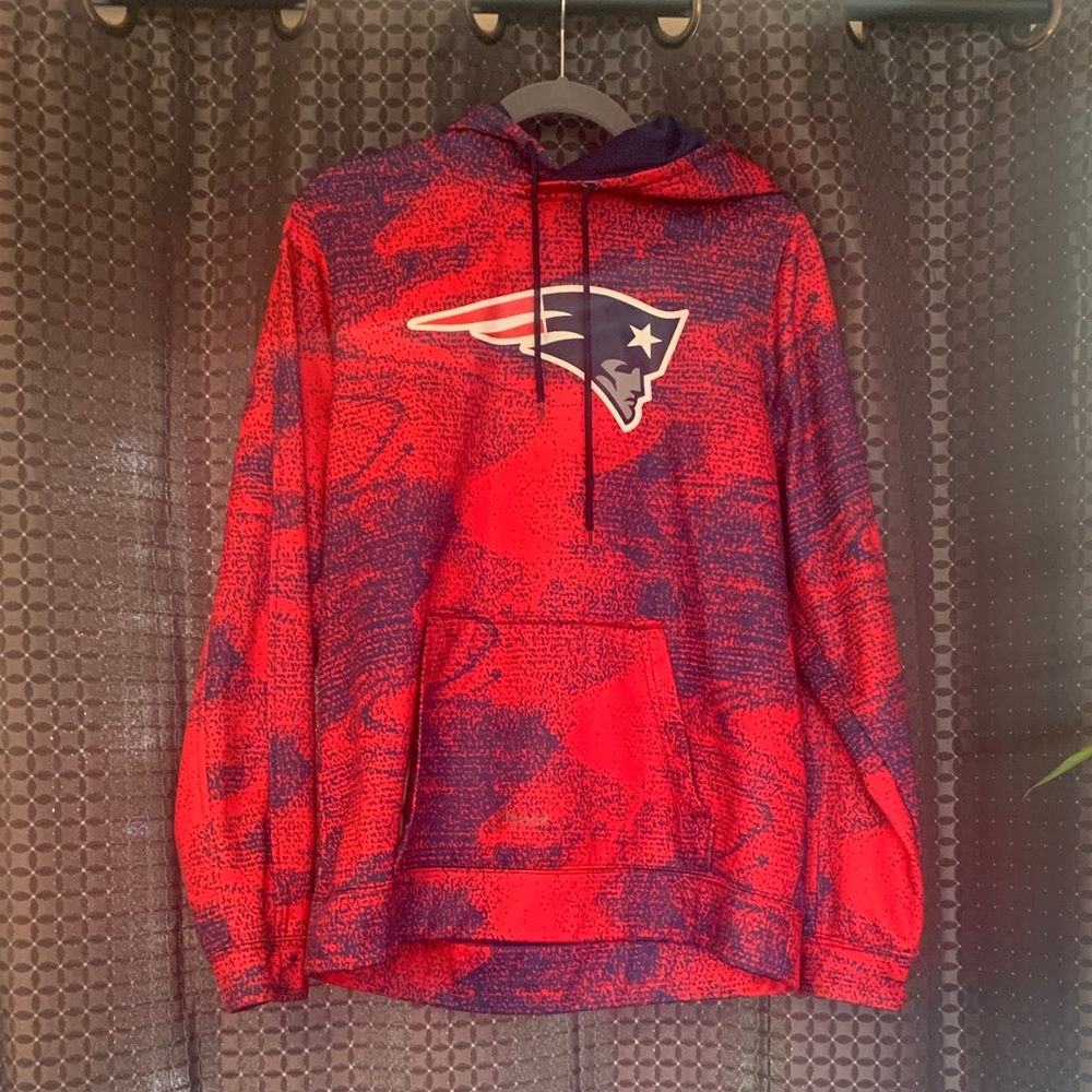 NFL Team Apparel Navy and White Hoodie